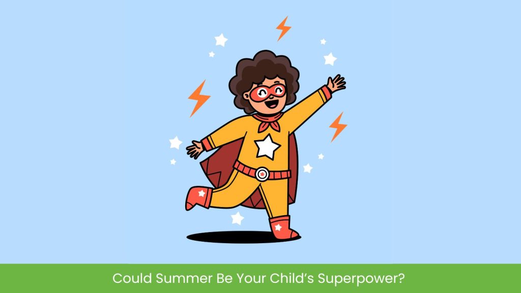 a kid dressed as a superhero